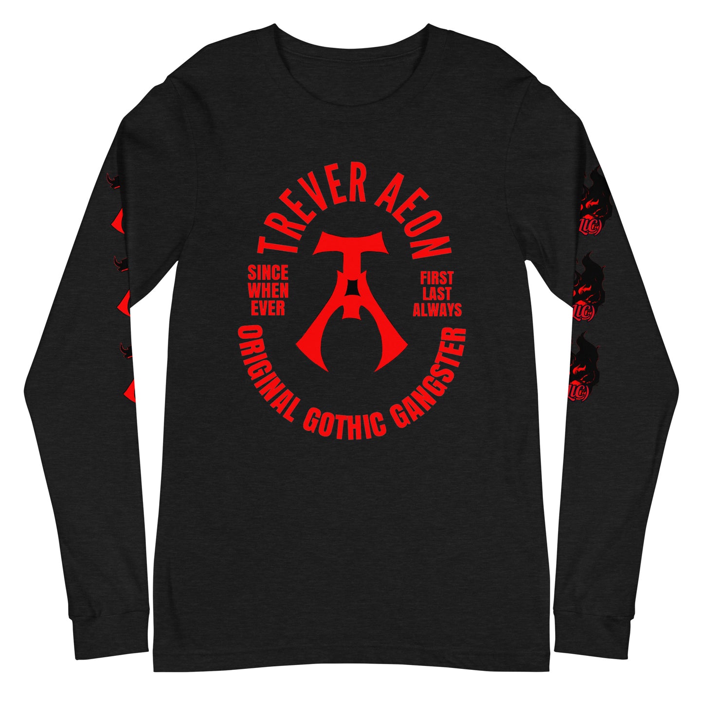 Unisex Long Sleeve Original Gothic Gangster Tee