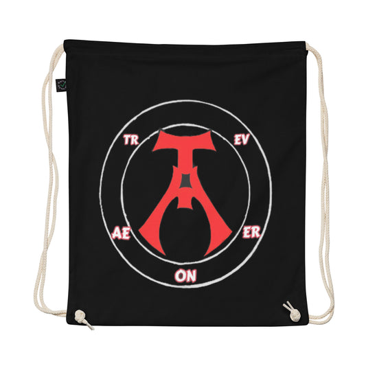 Sigil Of Aeon organic cotton drawstring bag