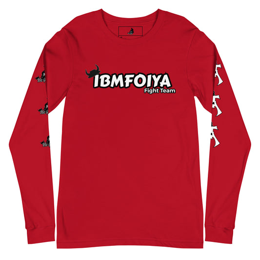IBMFOIYA Fight Team Unisex Long Sleeve Tee