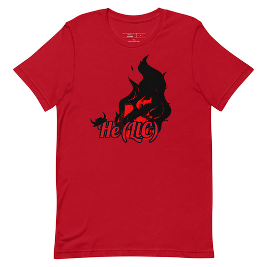 He(LLC) supporter t shirt Unisex t-shirt